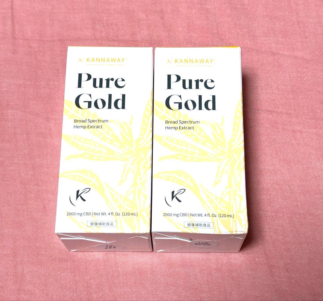 kannawayピュアゴールド2000mg 2本‼️ 2026年最新】kannaway キャナウェイ pure gold ピュアゴールドの人気