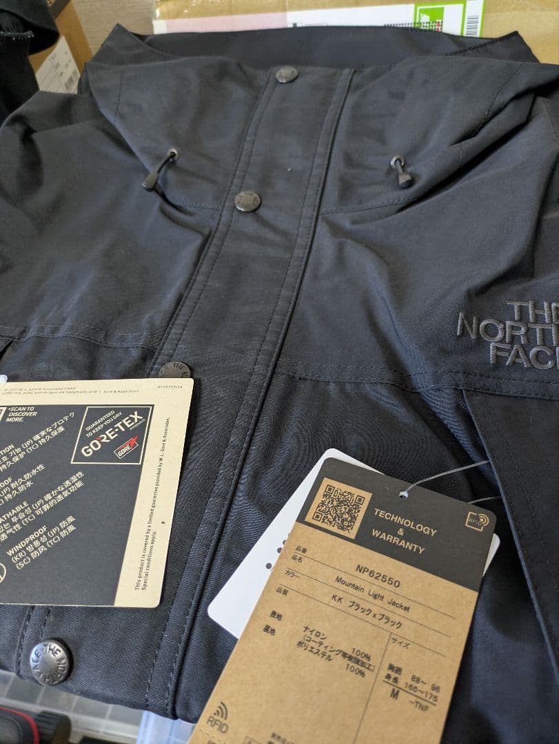 コ*ロ様 THE NORTH FACE マウンテンライトジャケット　オールブラッ