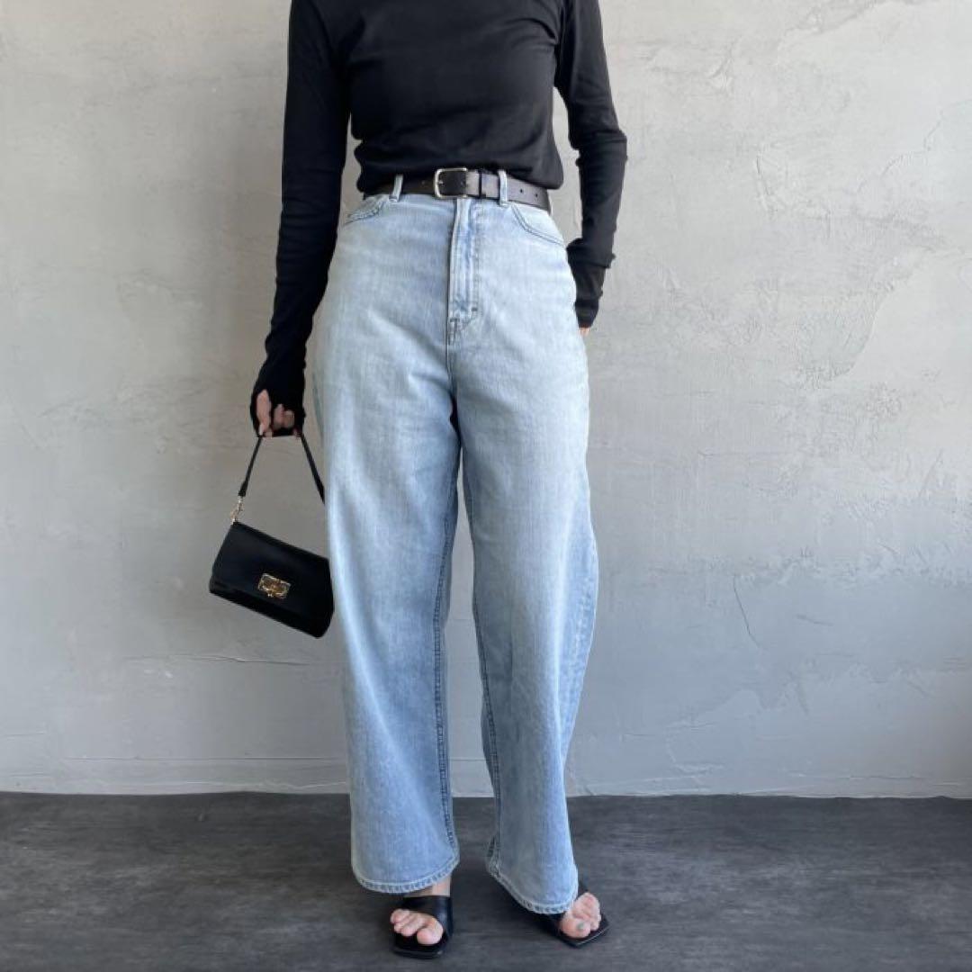 YANUK ヤヌーク ルーズストレート JOAN/ジョーン デニムパンツ