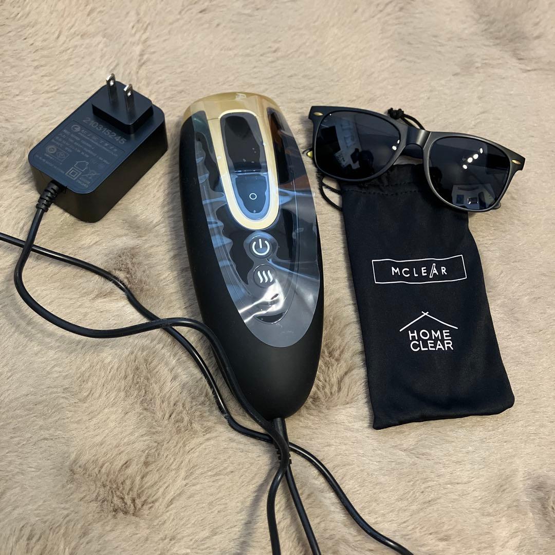 【のっち】 CLEAR 脱毛器 未使用 サングラス付き