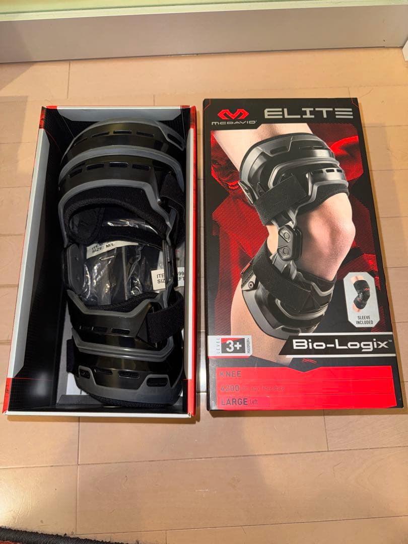 Mcdavid マクダビッドバイオロジックス ニーブレイス　左膝用Lサイズ