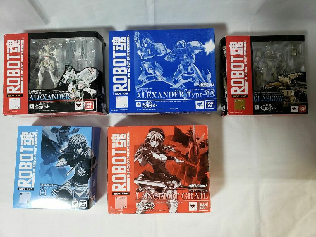 ROBOT魂　コードギアスセット