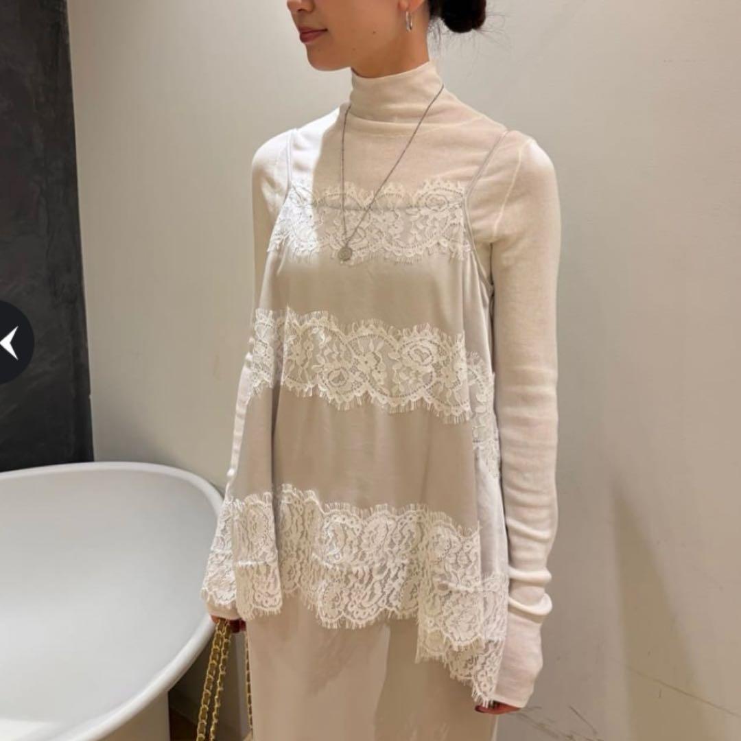 CADUNE レースキャミブラウス レースキャミブラウス（シャツ/ブラウス）｜CADUNE（カデュネ）の