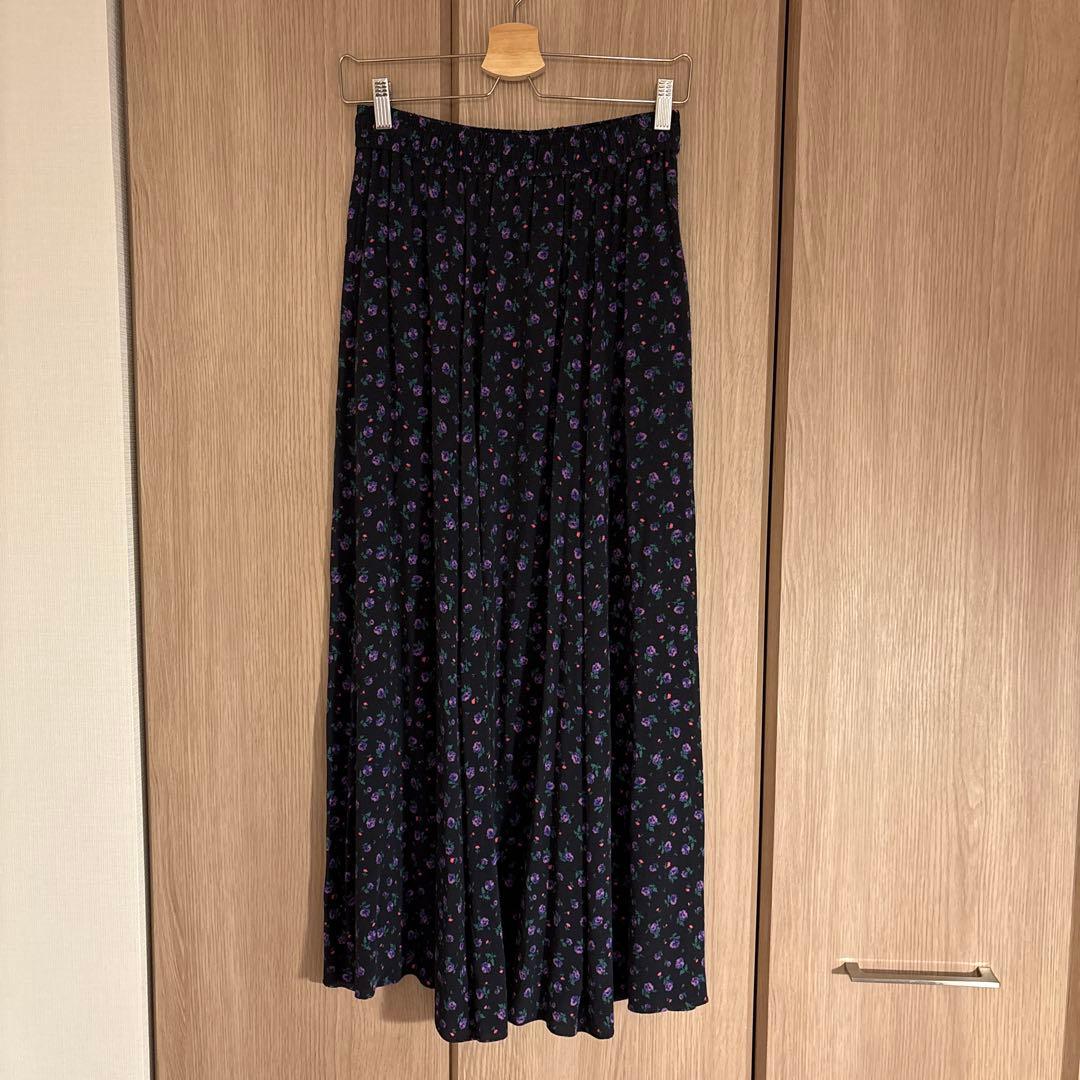 シンゾーン THE SHINZONE フラワープリント ロングスカート Shinzone｜オリエンタルフラワー スカート oriental FLOWER SK 花柄