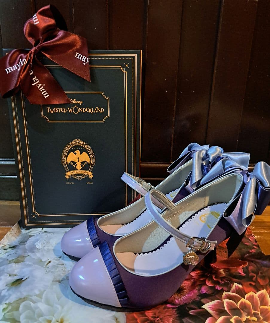 ツイステ　マイラ　MAYLA　39（25cm）オクタヴィネル　パンプス ディズニー ツイステッドワンダーランド』アイコニック シューズ