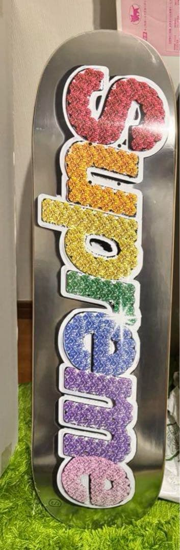 ばーばぱぱ　supreme シュプリーム　デッキ　スケボー