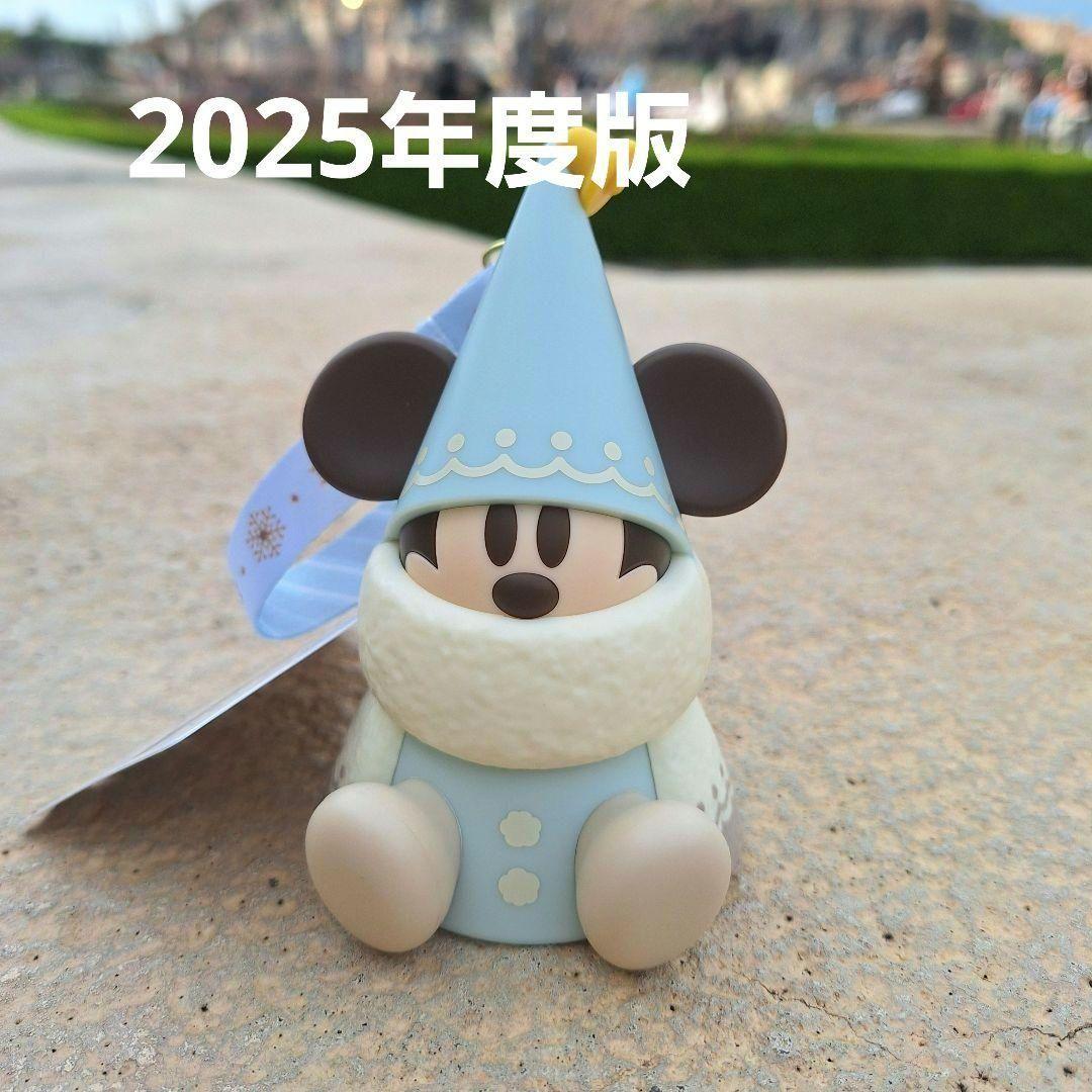 リルリンリン スナックケース ミントブルー ディズニークリスマス 2025