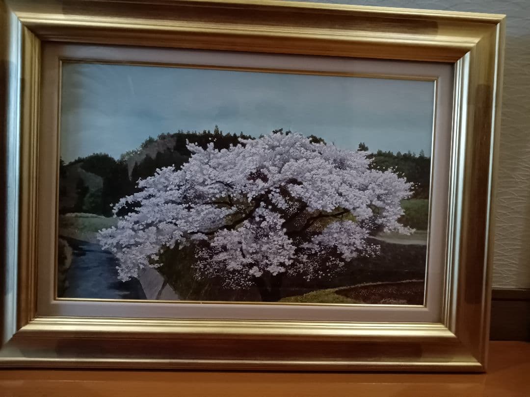 尤 勁東 (ヨウ ジンドン) 油彩画 「曙」 M10号