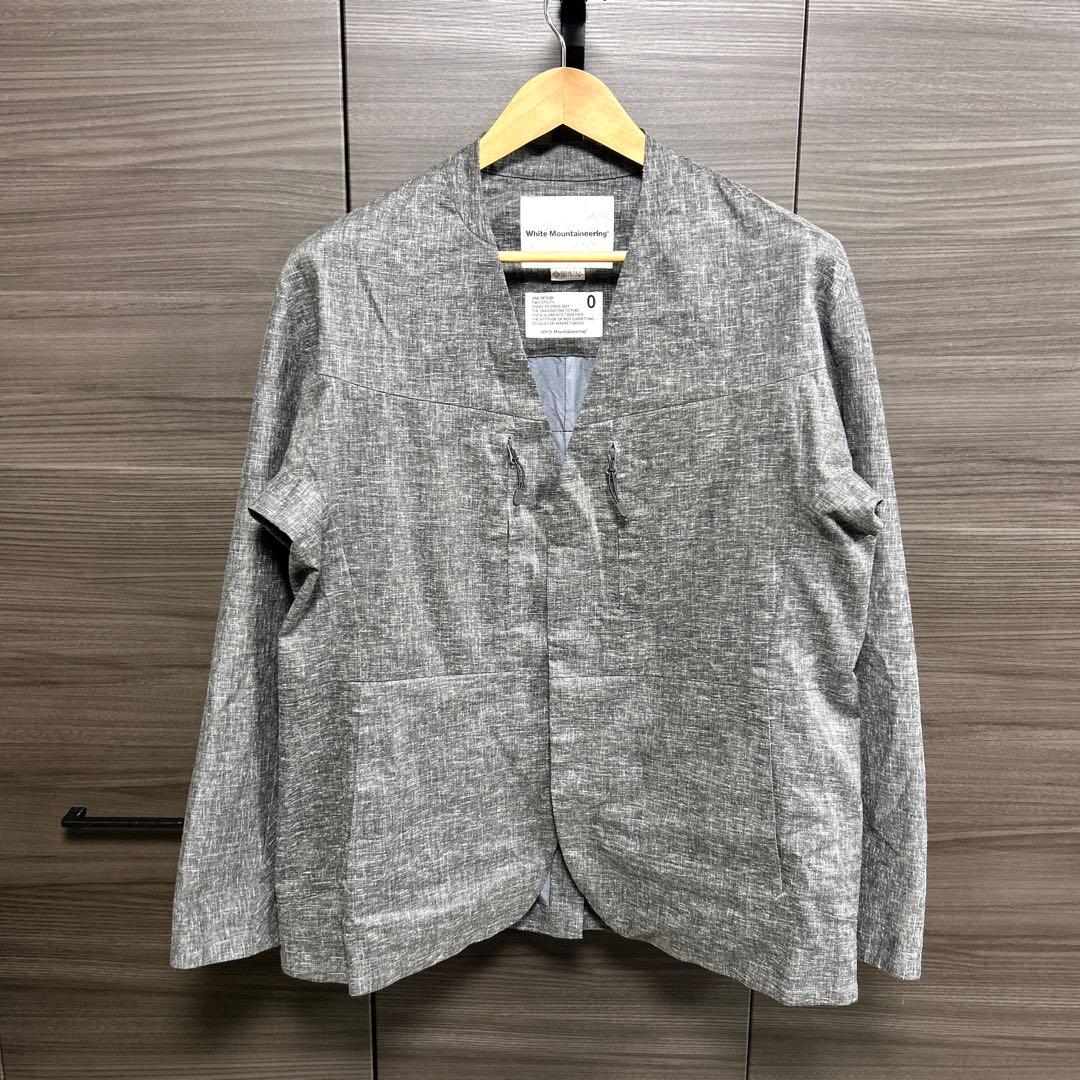ホワイトマウンテニアリング ブルゾン ゴアテックス インフィニウム ノーカラー