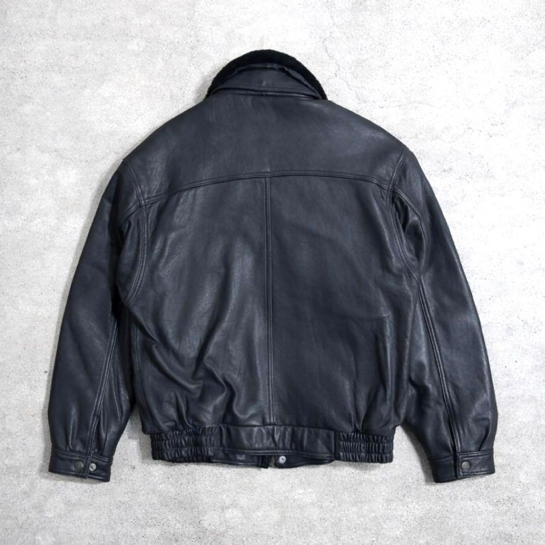 羊革】90s vintage leather jacket G1 A2 短丈 - メルカリ