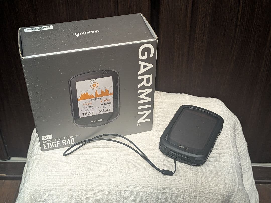 (ひさきた様用)GARMIN EDGE 840 solar スピードセンサー付き
