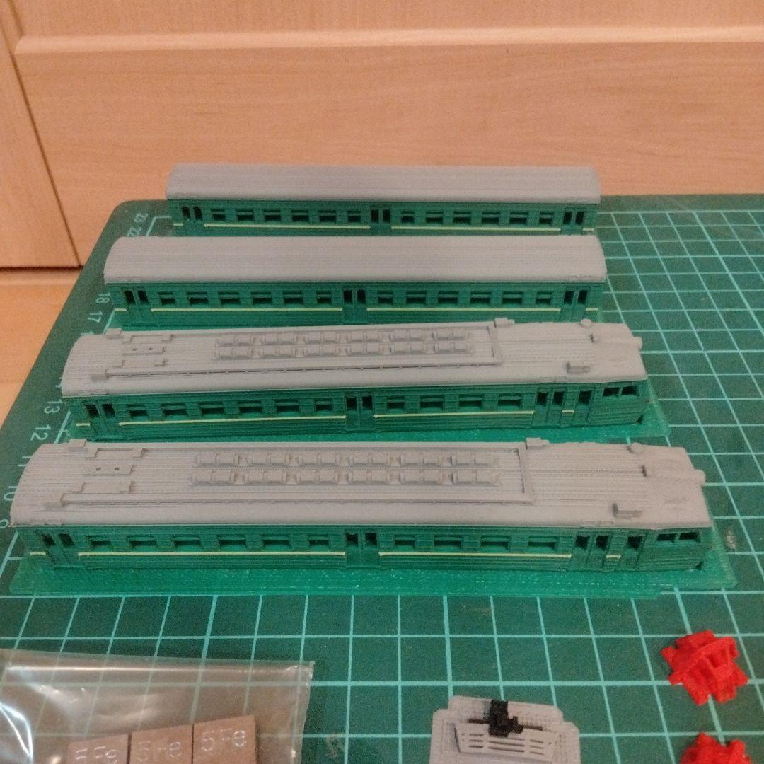 ソ連・ロシア ER22V近郊電車 鉄道模型（Nゲージ）キット 4両セット
