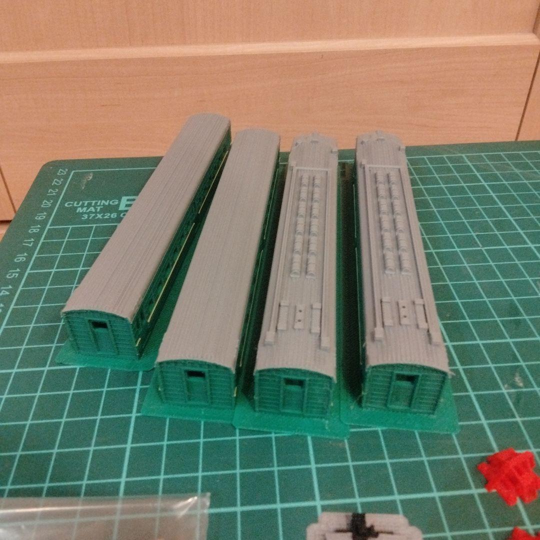 ソ連・ロシア ER22V近郊電車 鉄道模型（Nゲージ）キット 4両セット