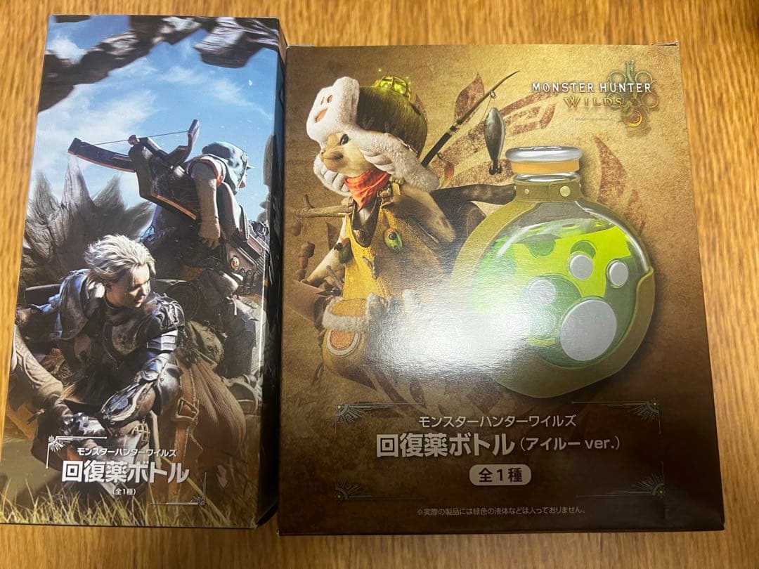 モンスターハンターワイルズ 回復薬ボトル 回復薬ボトル(アイルーver