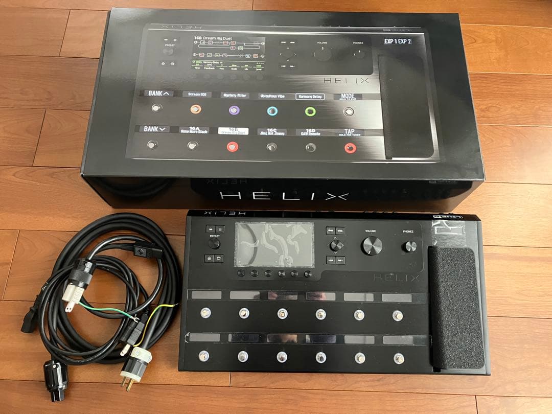 （美品）LINE6 Helix Floor + VAN HALEN プリセット付 Line 6よりギター・プロセッサー“Helix Floor”の限定モデルが発売