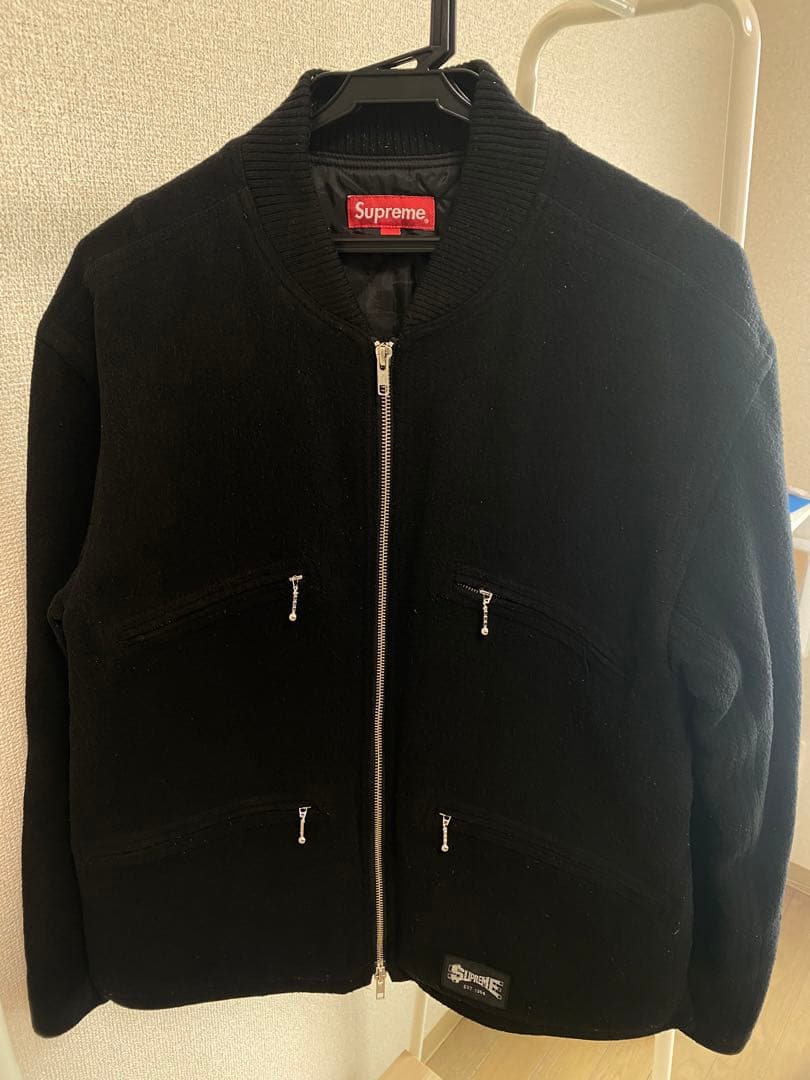 ≪Supreme≫ Zip car jacket Sサイズ ブラック