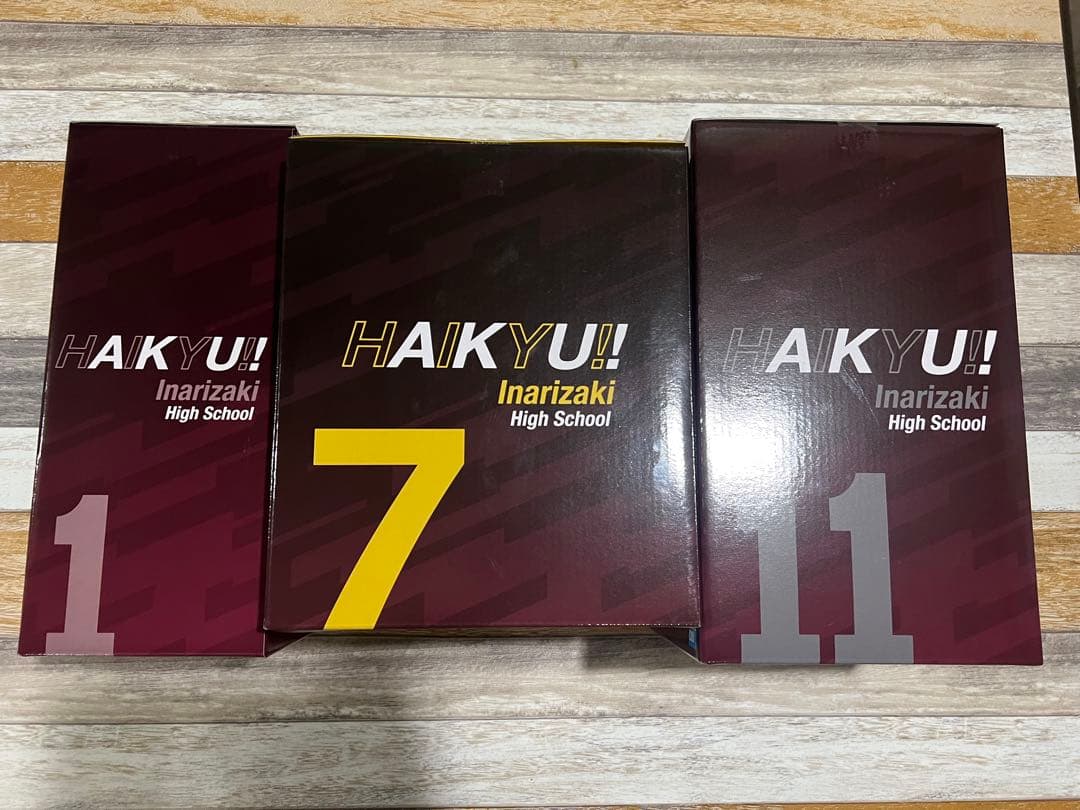 一番くじ ハイキュー‼︎ -最強の挑戦者- ラストワン・A賞・B賞 3点セット