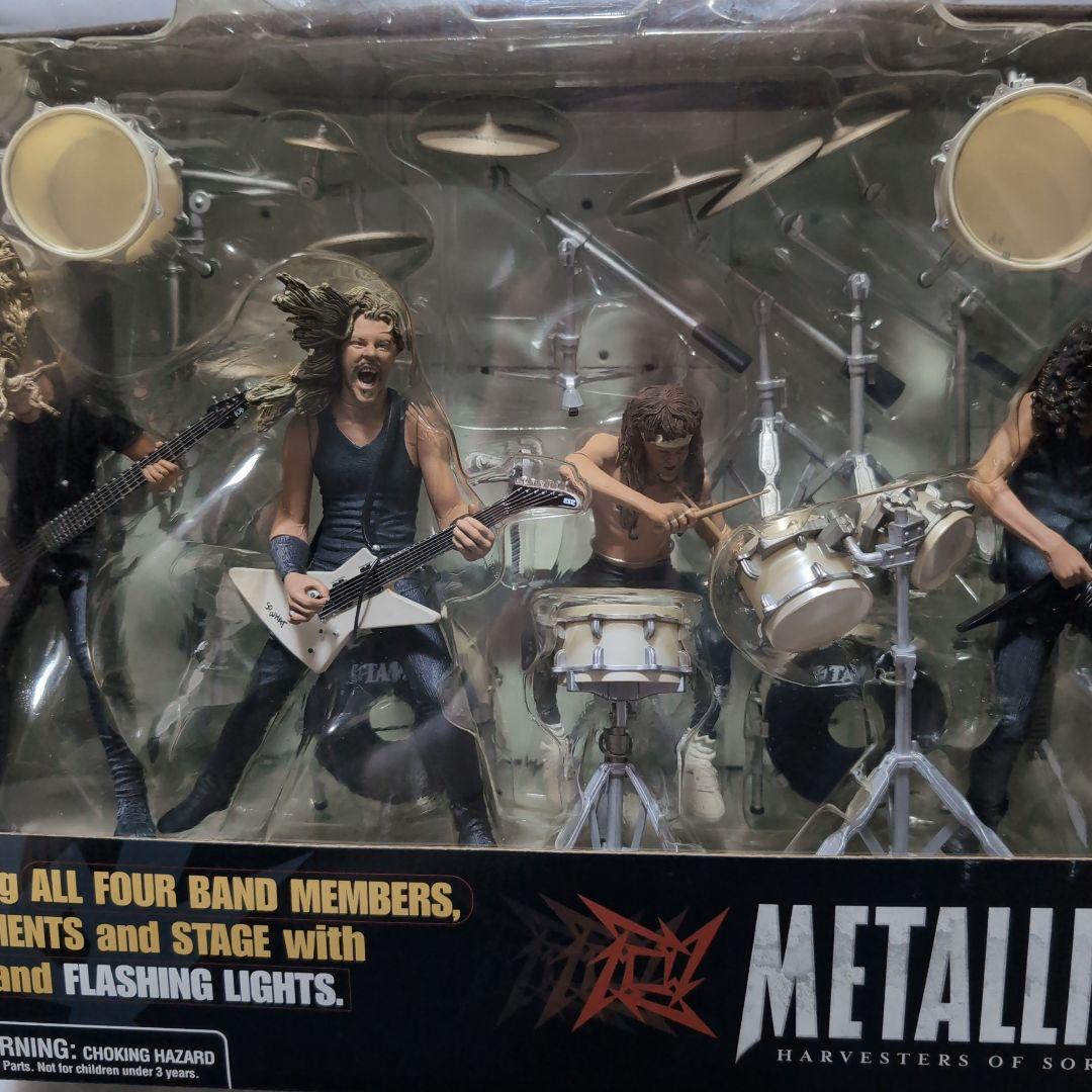 LLICA メタリカマクファーレントイズフィギュア（外箱キズあり） 未開封メタリカ マクファーレン トイズ Metallica フィギュア4体セット