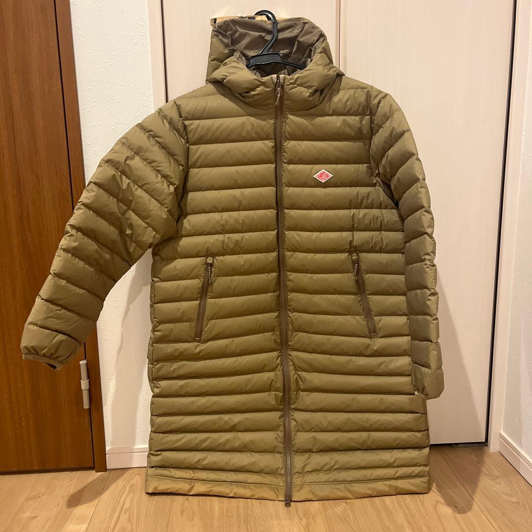 DANTON ナイロンタフタミドルダウンフーデッドコート　ベージュ　36 楽天市場】XS-Mサイズ ダントン ナイロンタフタ ミドル ダウン フード