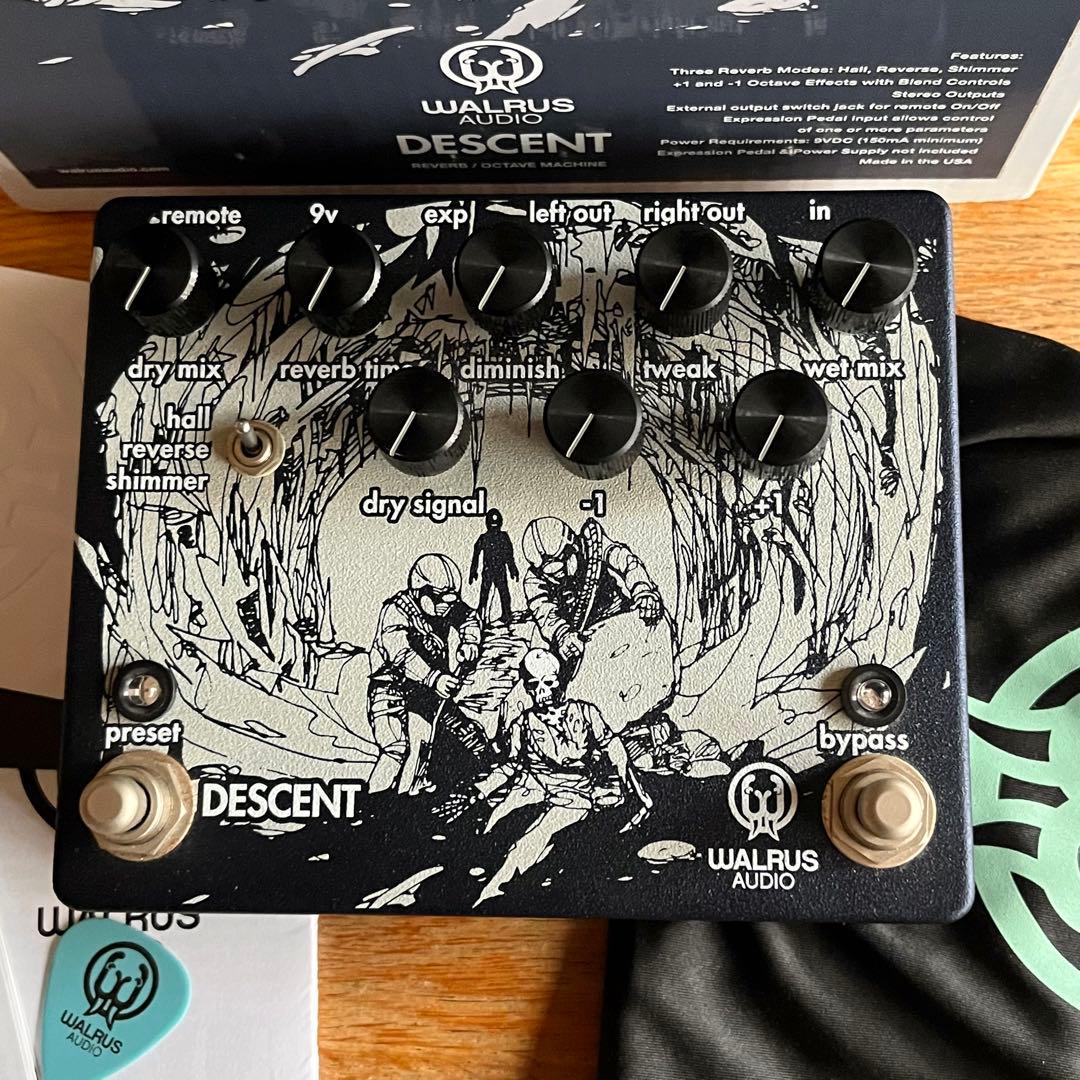 ギター WALRUS Audio Descent Reverb/Octave