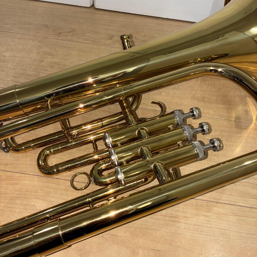 希少 美品 メンテ済み amoon ユーフォニアム 本体 ケース付き - メルカリ