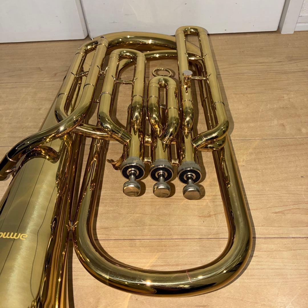 希少 美品 メンテ済み amoon ユーフォニアム 本体 ケース付き - メルカリ