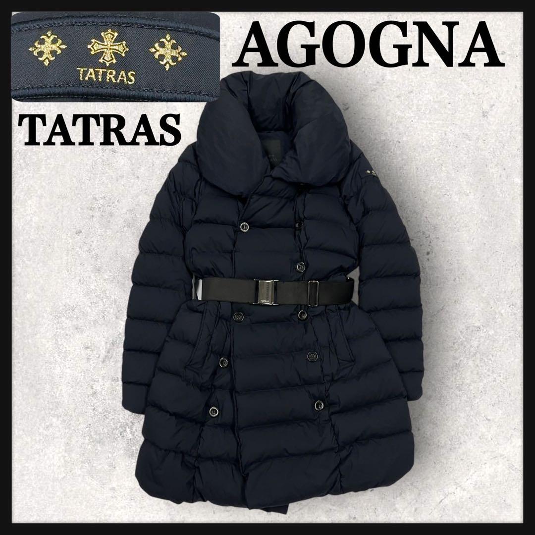 11855【美品・人気モデル】TATRAS Aラインダウンコート AGOGNA