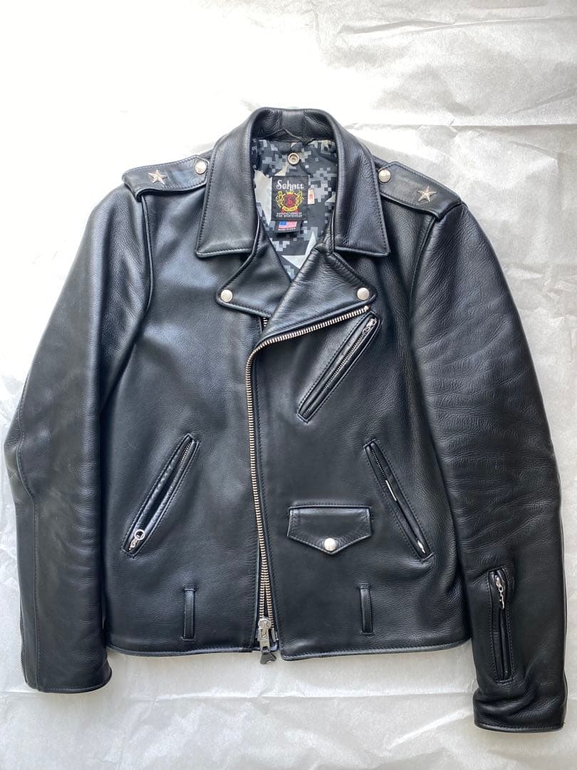 《最終値下‼️》(2月20日まで)SOPHxshottコラボダブルライダース38