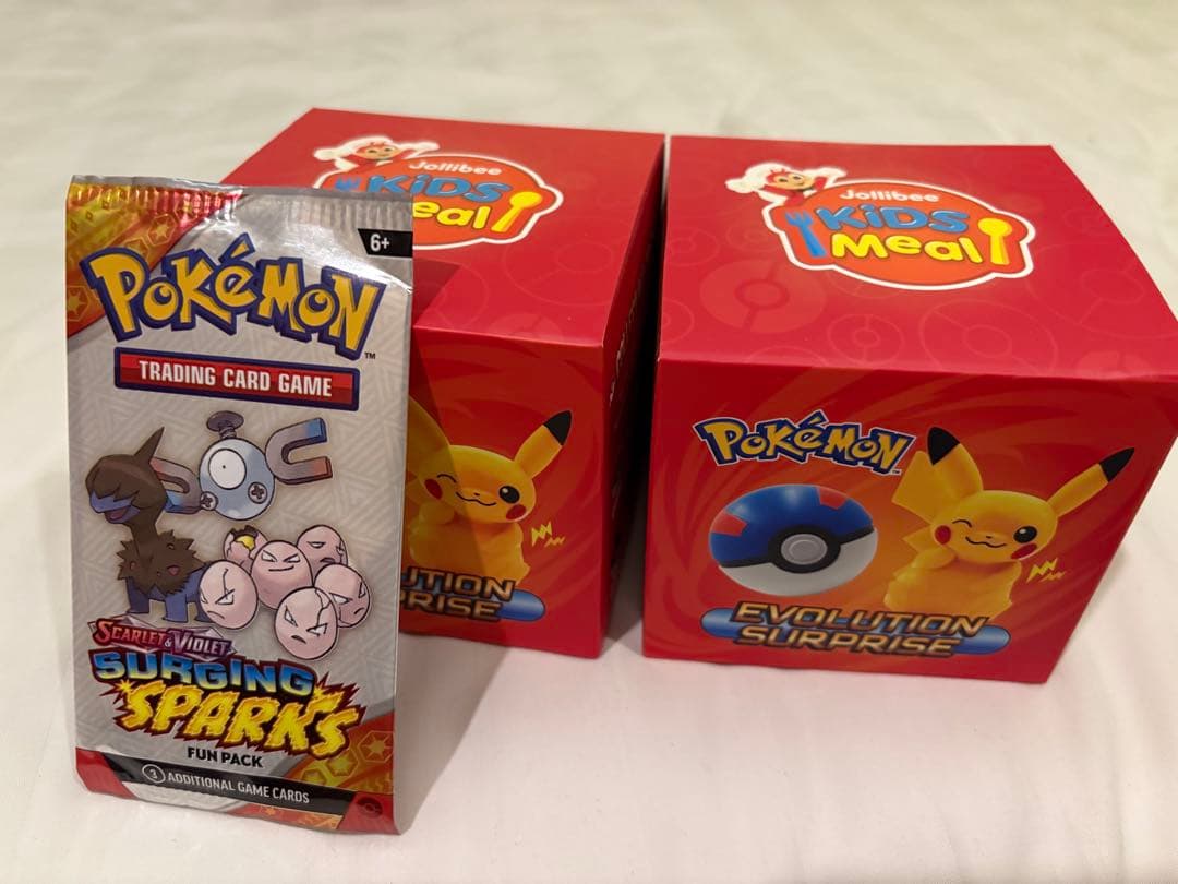 ポケモンカードゲーム＆ジョリビーキッズミールセット マイネローレンポケモンデザイン チョコセットS（ポケモン） ※軽減税率