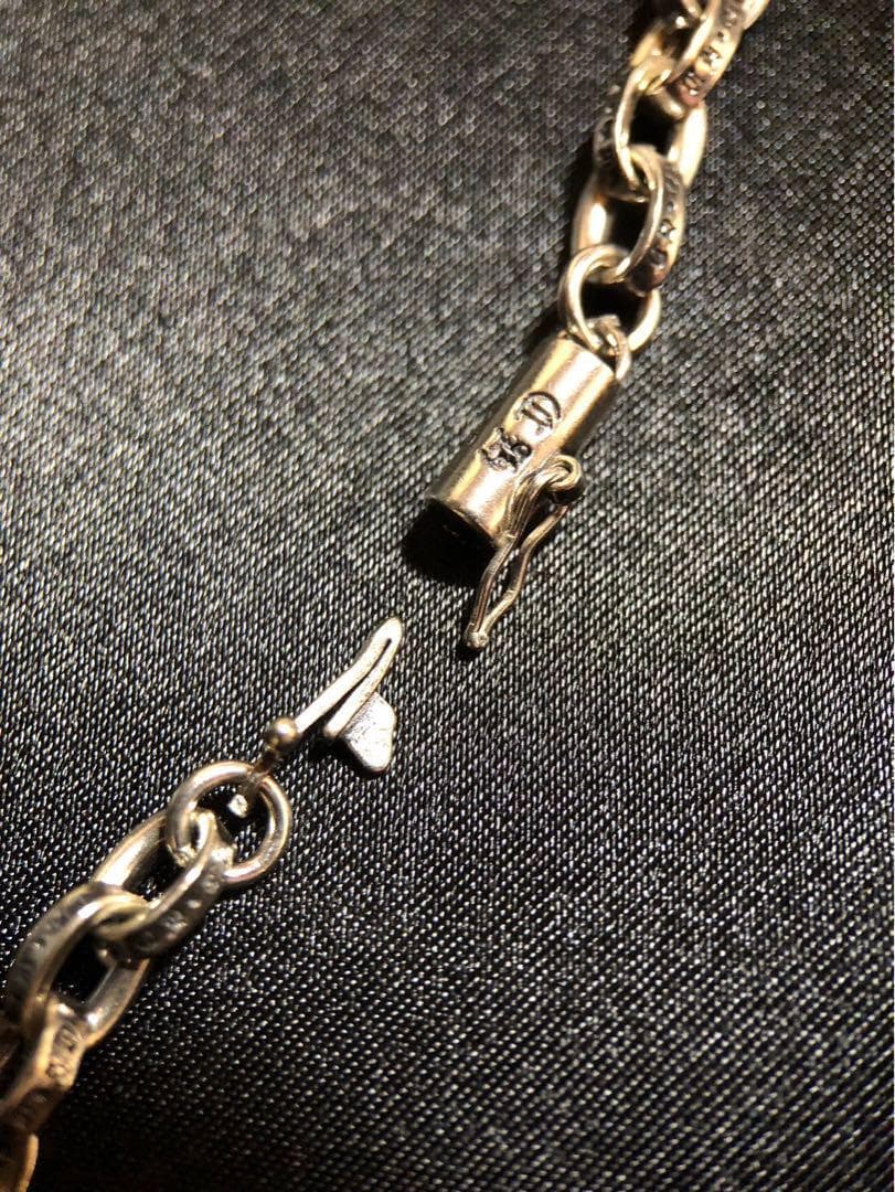 シルバー925 ペーパーチェーン ネックレス 55cm 5-5 4749