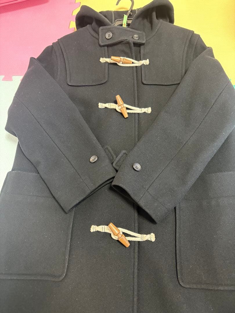 ⚠️ぴよ様専用⚠️yuni スーパー100ロングダッフルコート 黒 - メルカリ