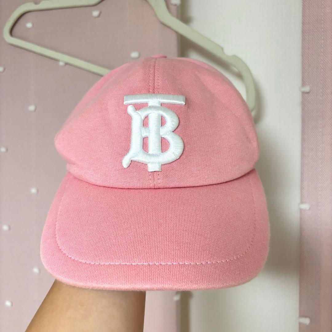 【Burberry】バーバリー｜ピンク｜ベースボールキャップ