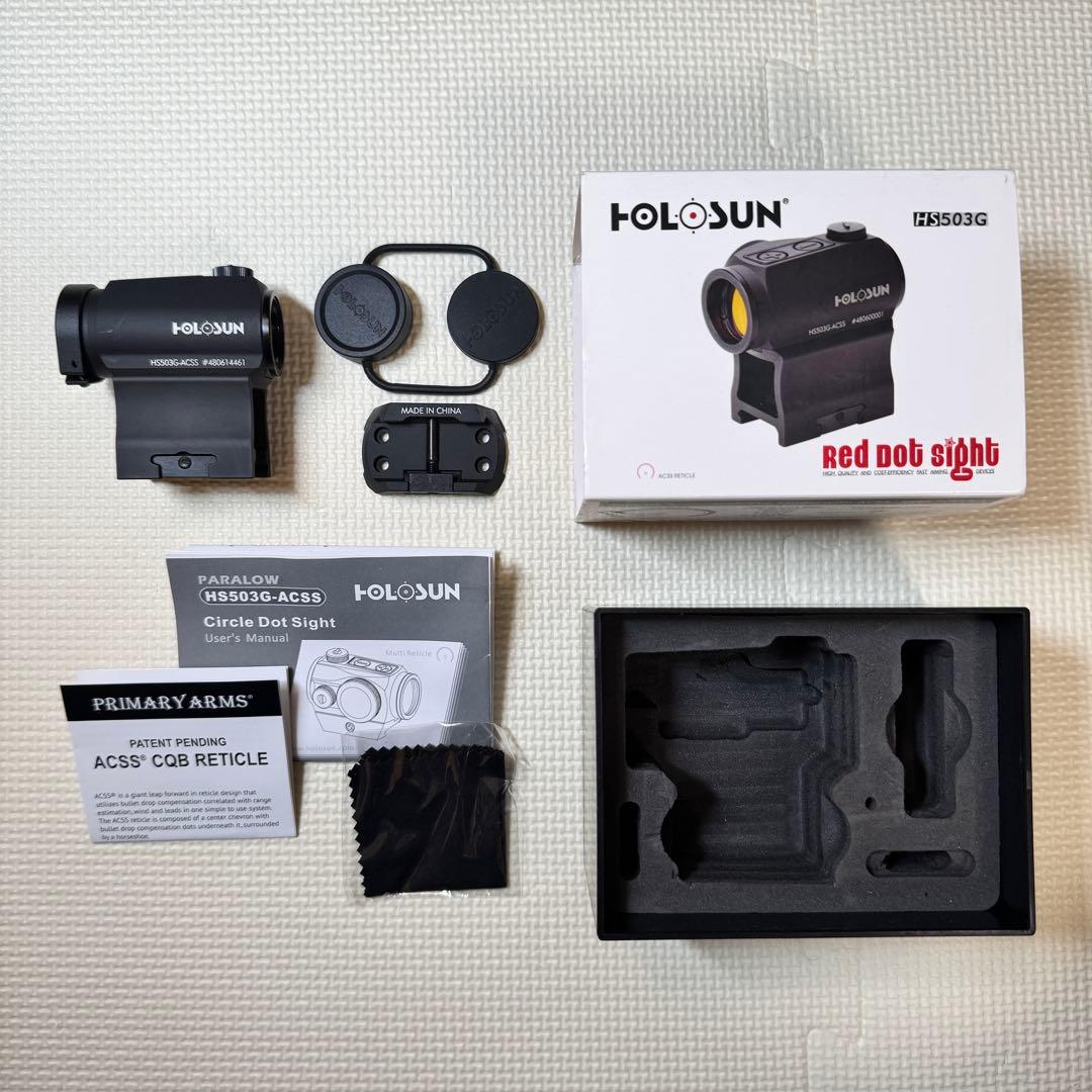 【実物】HOLOSUN ホロサン HS503G-ACSS