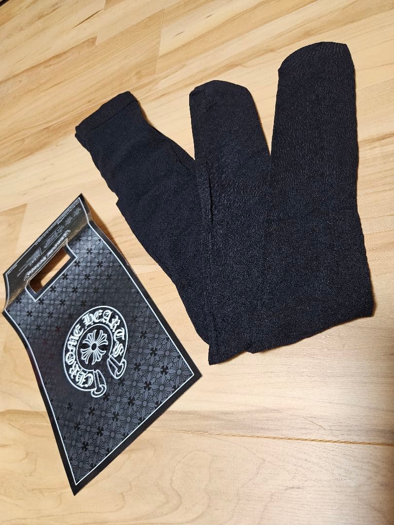 CHROME HEARTS レディースタイツ ブラック サイズ2
