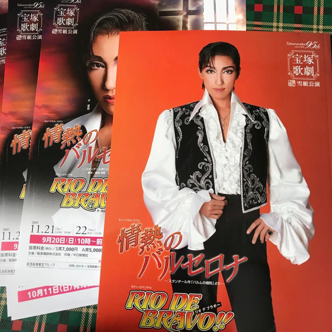 宝塚歌劇雪組公演 情熱のバルセロナ チラシ付 - メルカリ