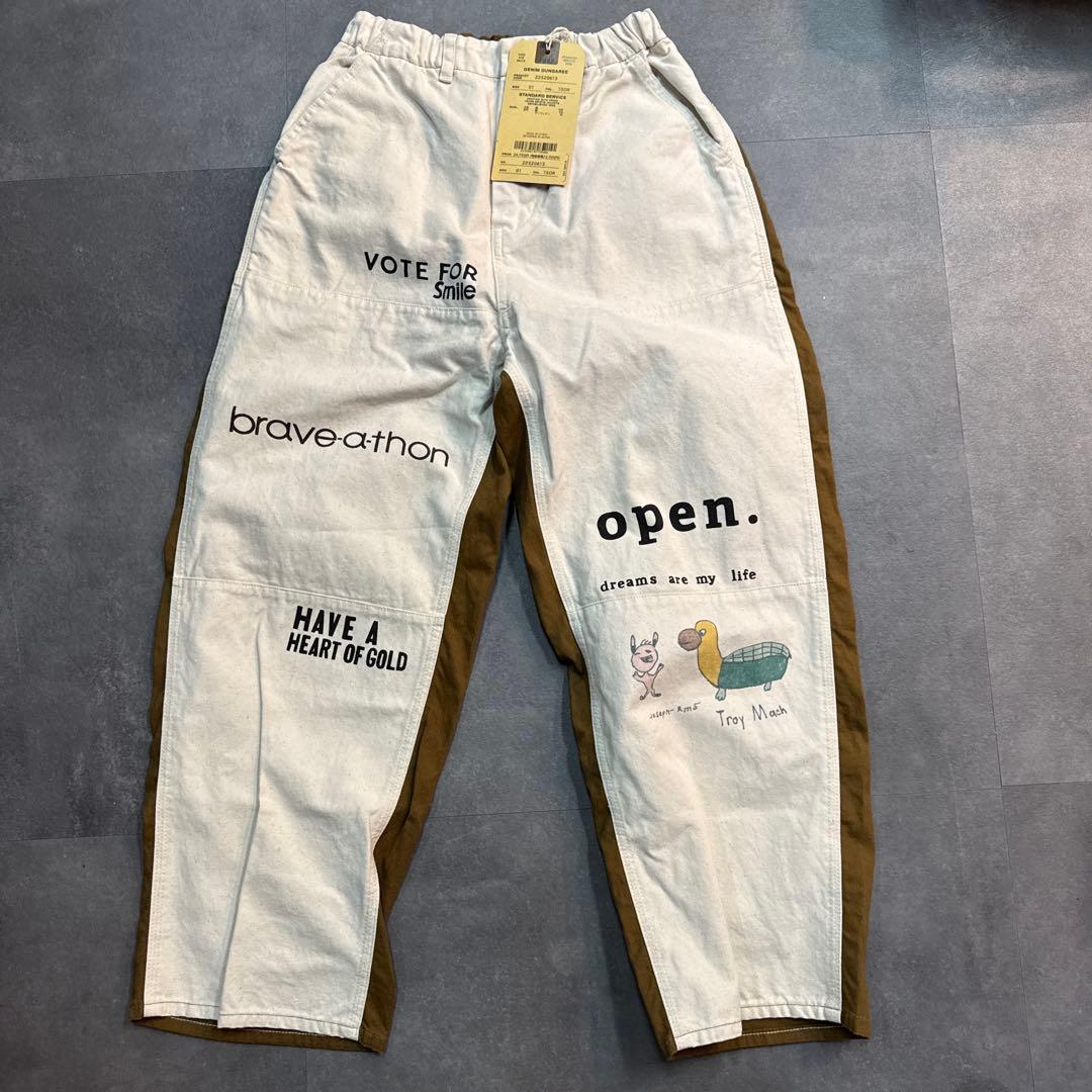 y*i様 最終価格2025SS デニムダンガリー リメイク パンツ01.150