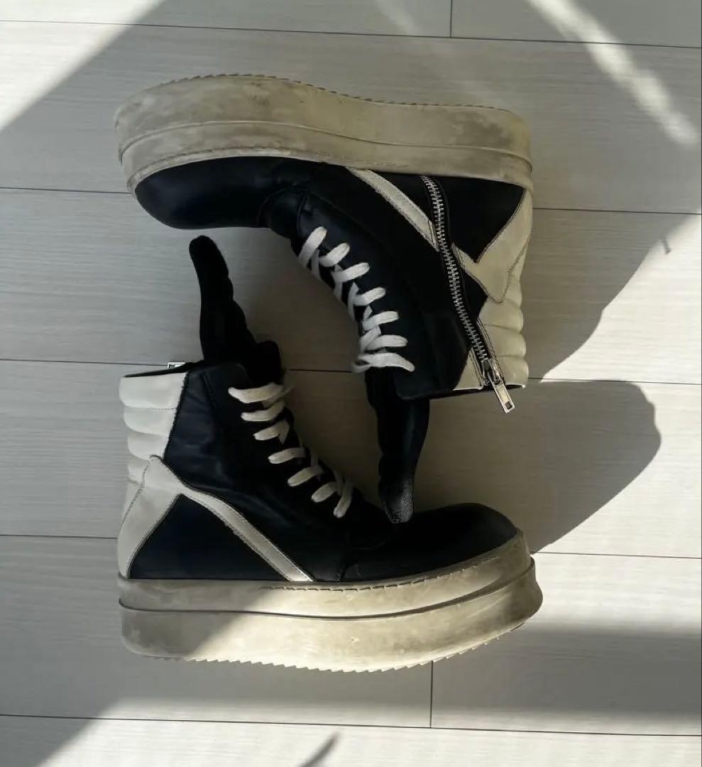 靴 Rick Owens Mega Bumper Geobasket 45