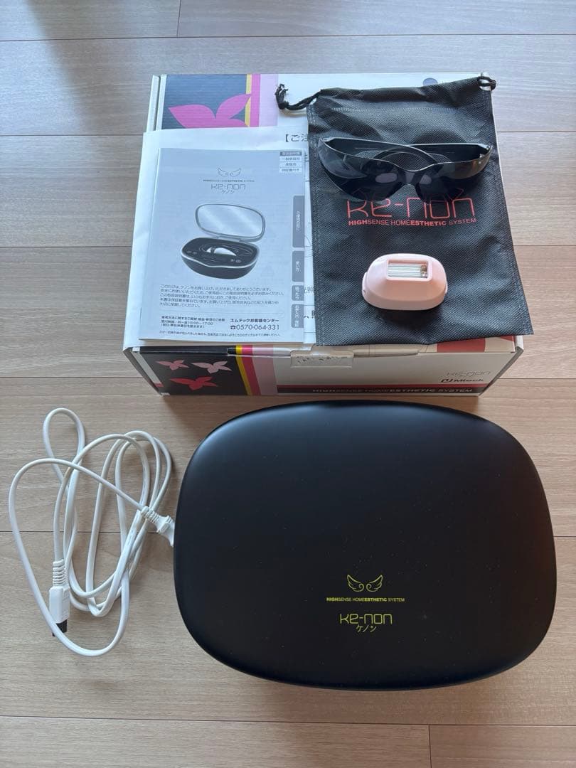 ケノン　脱毛器　ver8.7 カートリッジ残量99.9%以上