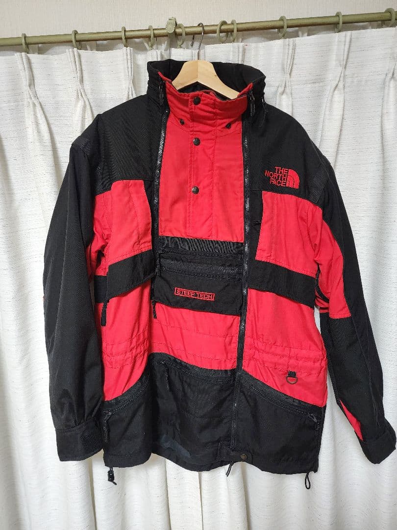 スノーボード THE NORTH FACE STEEP TECH Jacket Rare Vintage the North Face Steep Tech Scot Schmidt Jacket - Etsy
