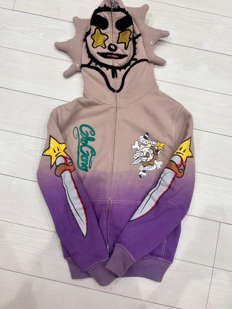 Glo Gang グラデーションパーカー S Glo Gang | Glo Bang Full Zip Hoodie (Blue) | Hoodies