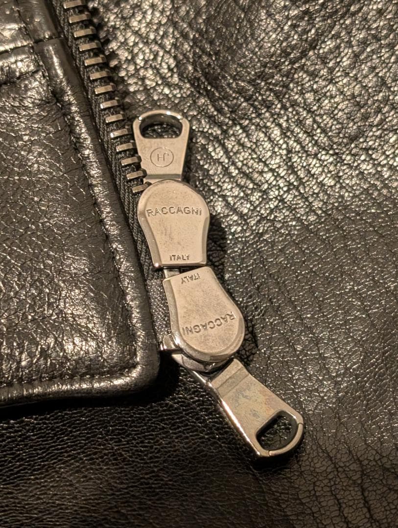 定価18万 junhashimoto ディアスキン インナー ライダース 鹿革 - メルカリ