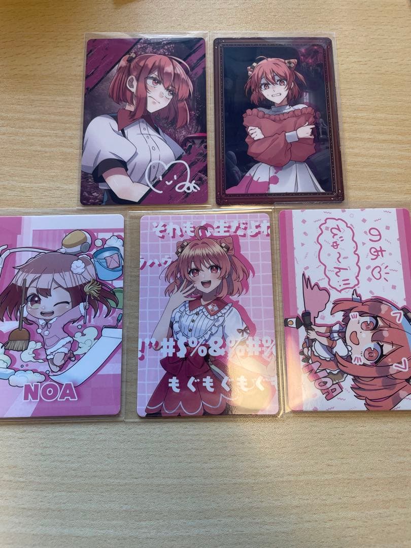 カラフルピーチ からぴち のあ 展示会 ミュージアム トレカ 全種