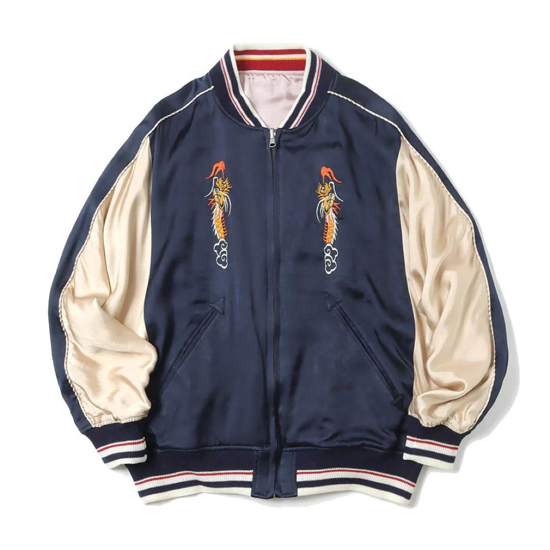 DAIRIKU Japan ska jumperリバーシブルスカジャン DAIRIKU】 Reversible Ska Jumper 23AWJ-5 – ONENESS ONLINE STORE