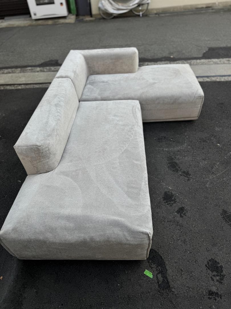 maaaa様専用】グレー コーナーソファ FRANCFRANC