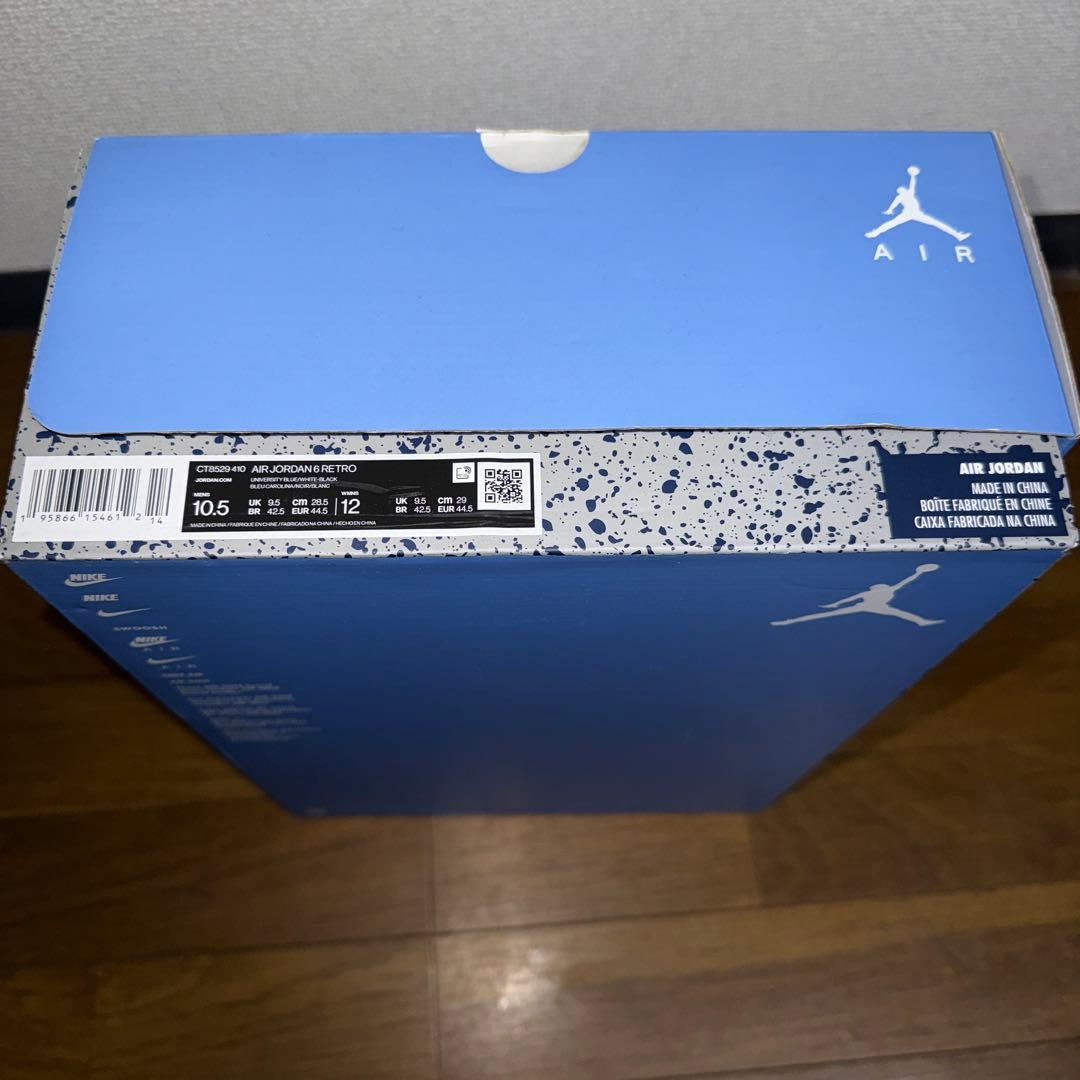 AJ6 エアジョーダン6 UNC 28.5cm 箱あり　タグあり