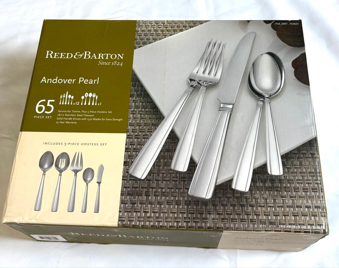 Reed & Barton Andover Pearl 65ピースセット