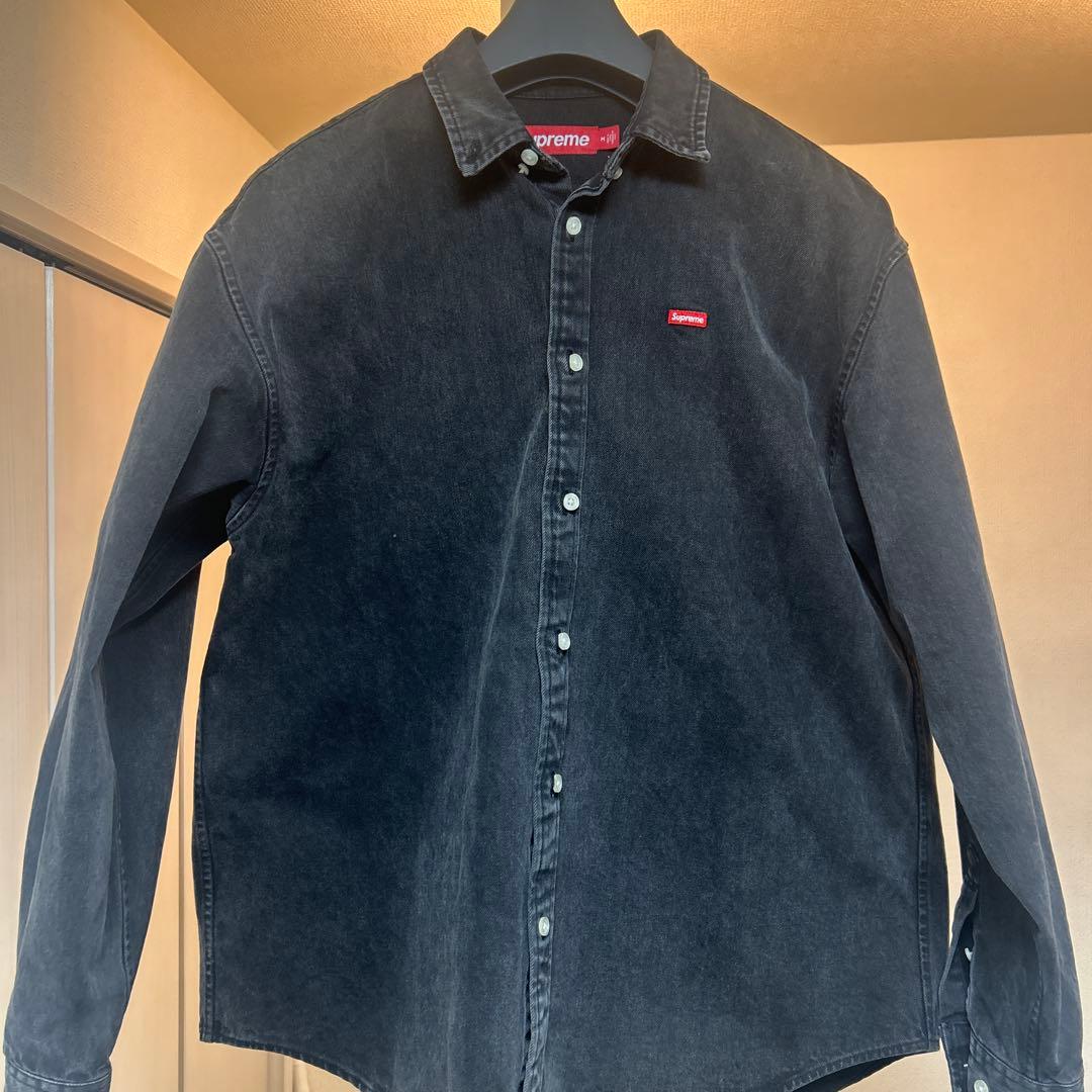 supremeシュプリーム Small Box Denim Shirt M org.jpg