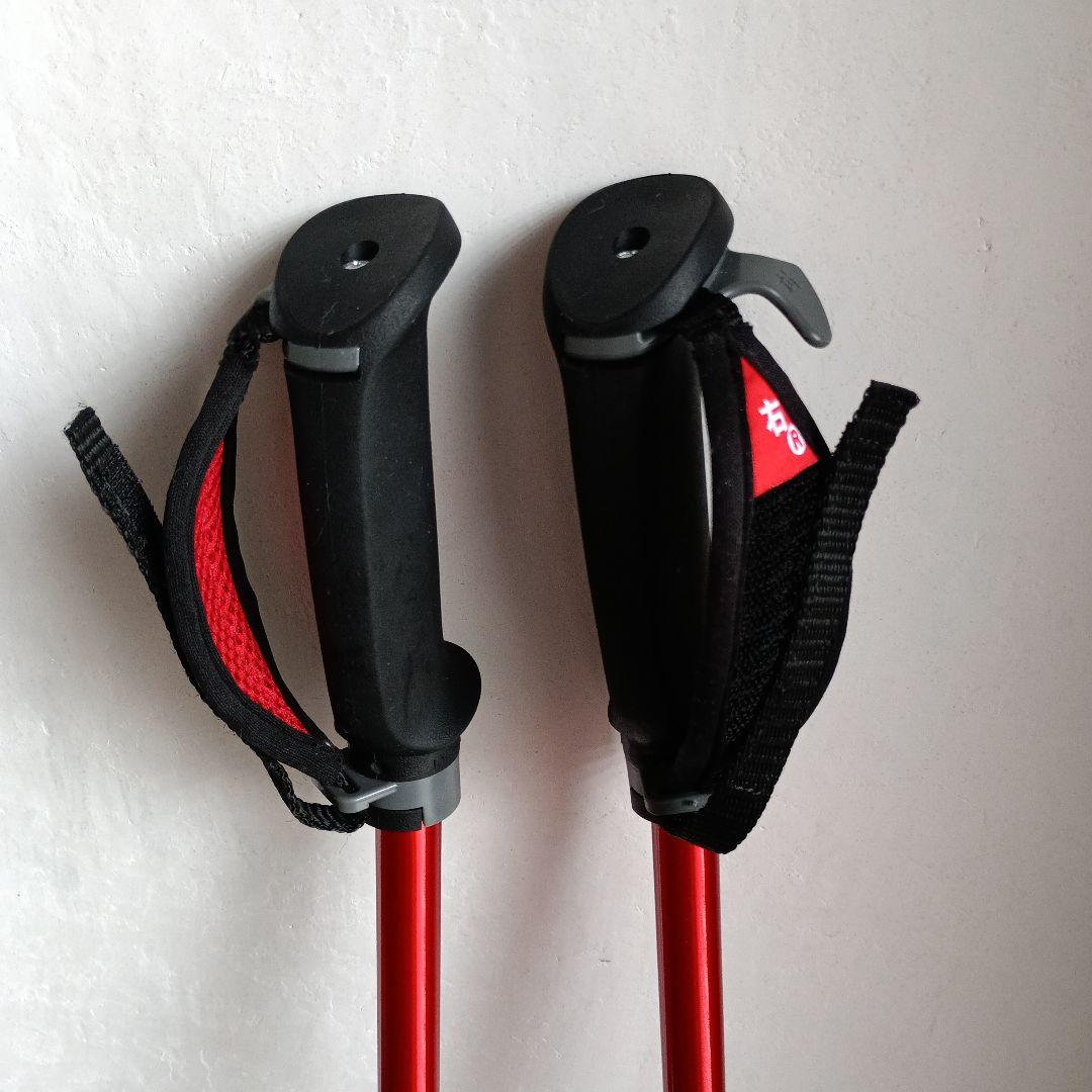 カワハラウォーキング/カワハラポール /赤 - メルカリ