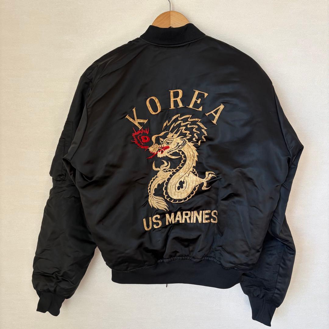 farmers KOREA MA-1 TYPE 龍刺繍 スーベニアジャケット