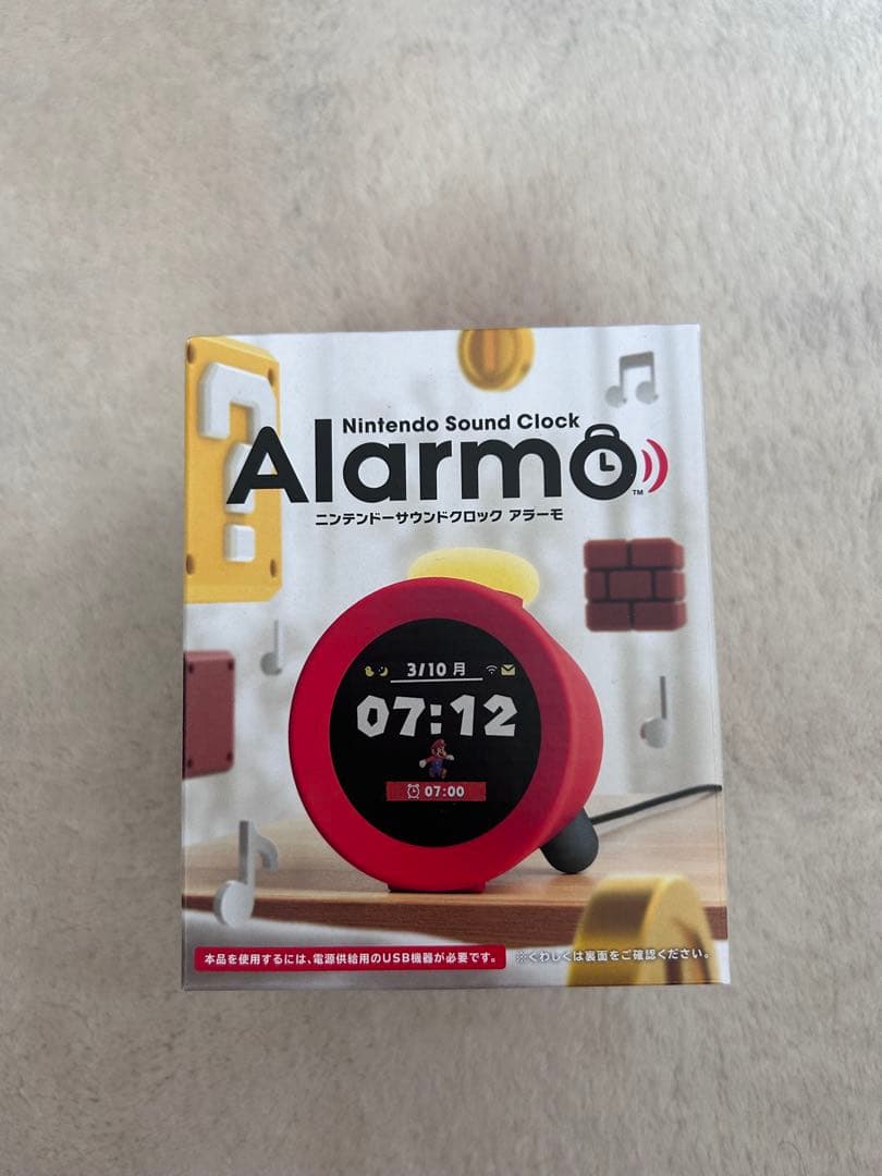 新品未使用　Nintendo Alarmo サウンドクロック